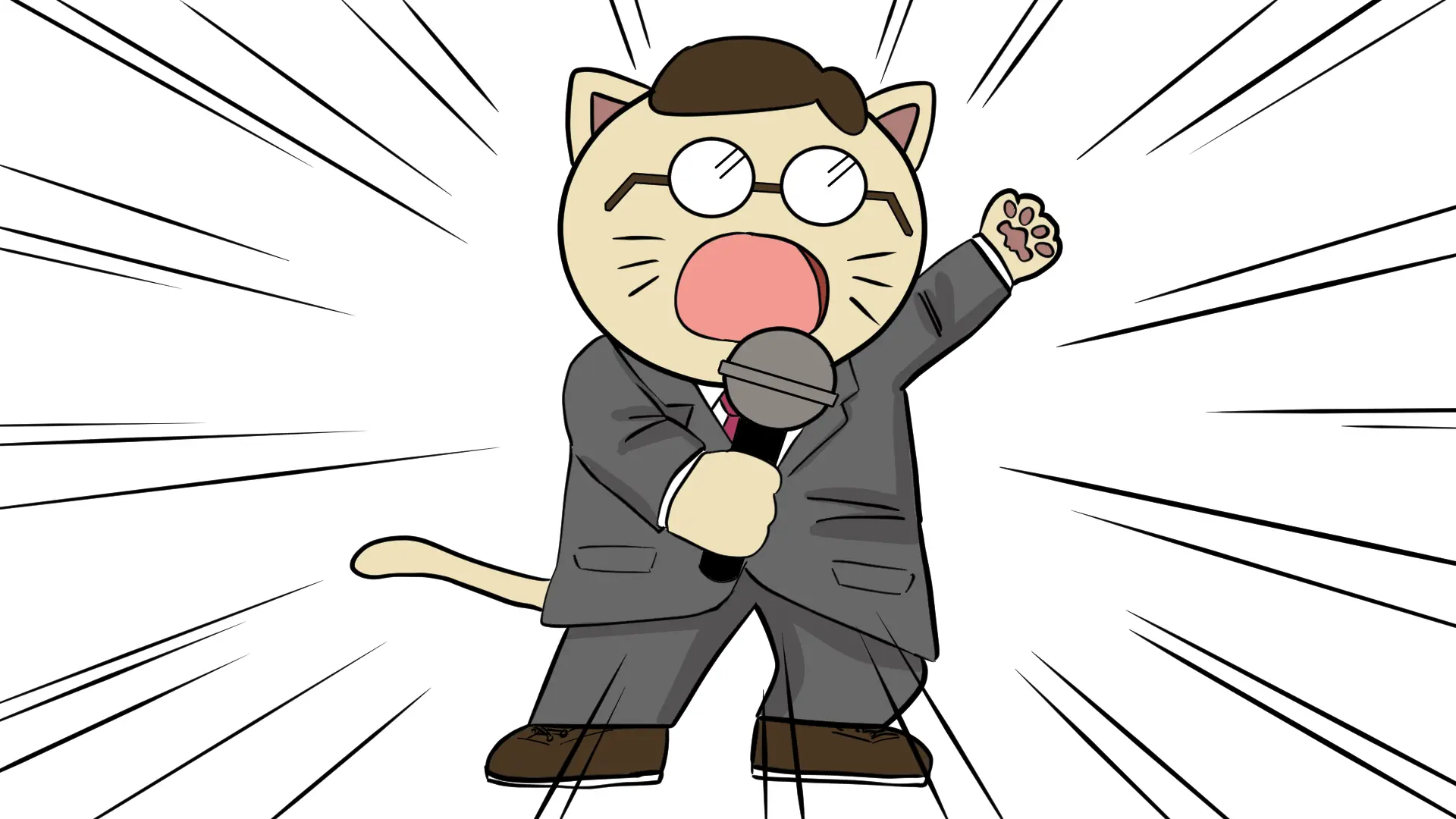 実況の猫田さん