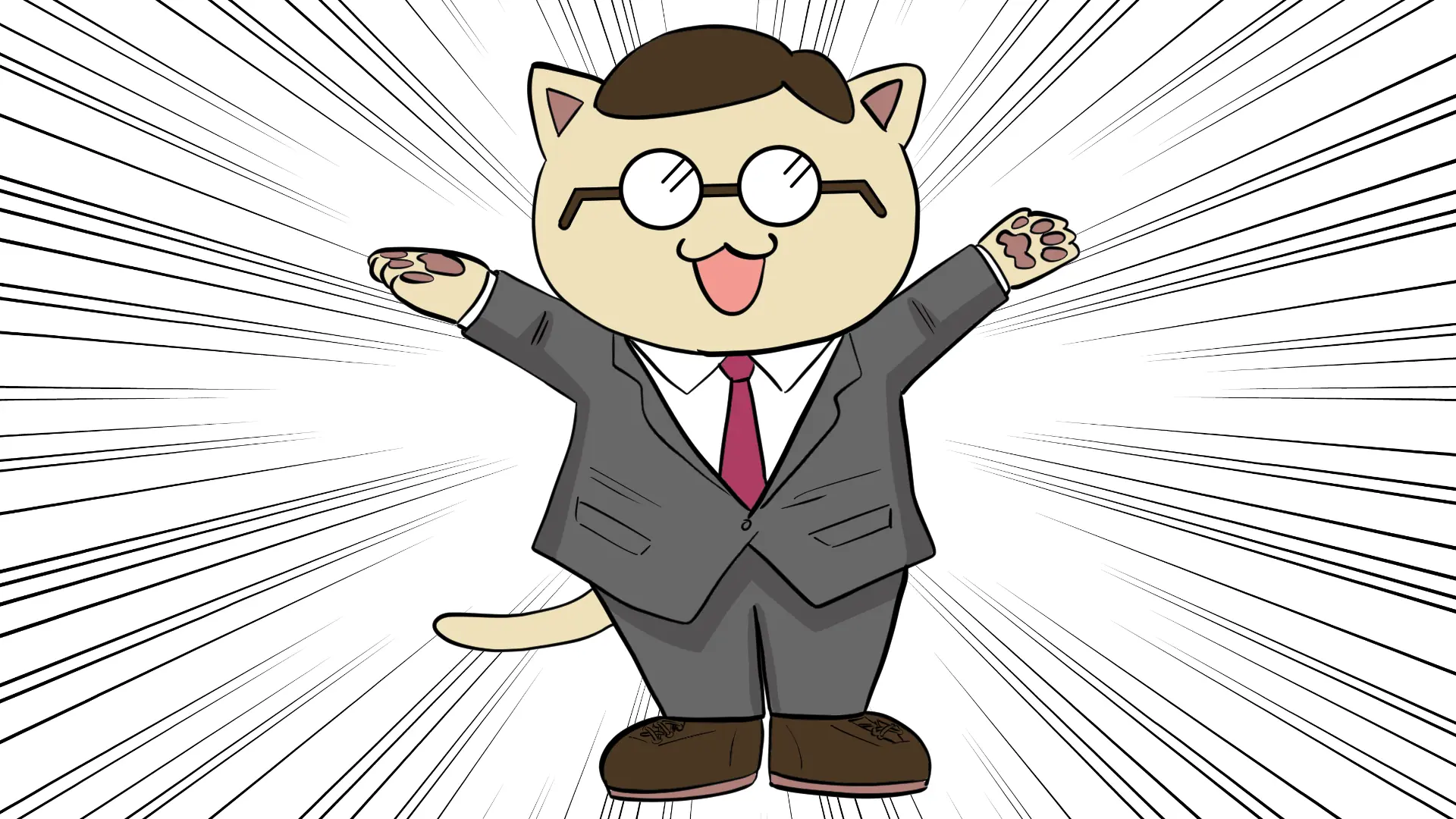 両手を広げて説明する猫田さん