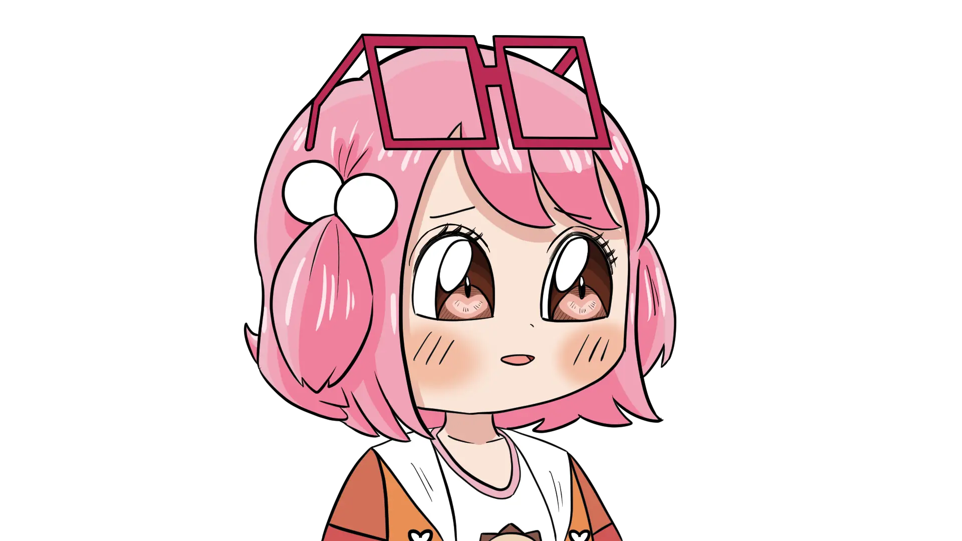 少し寂しそうなフカミちゃん