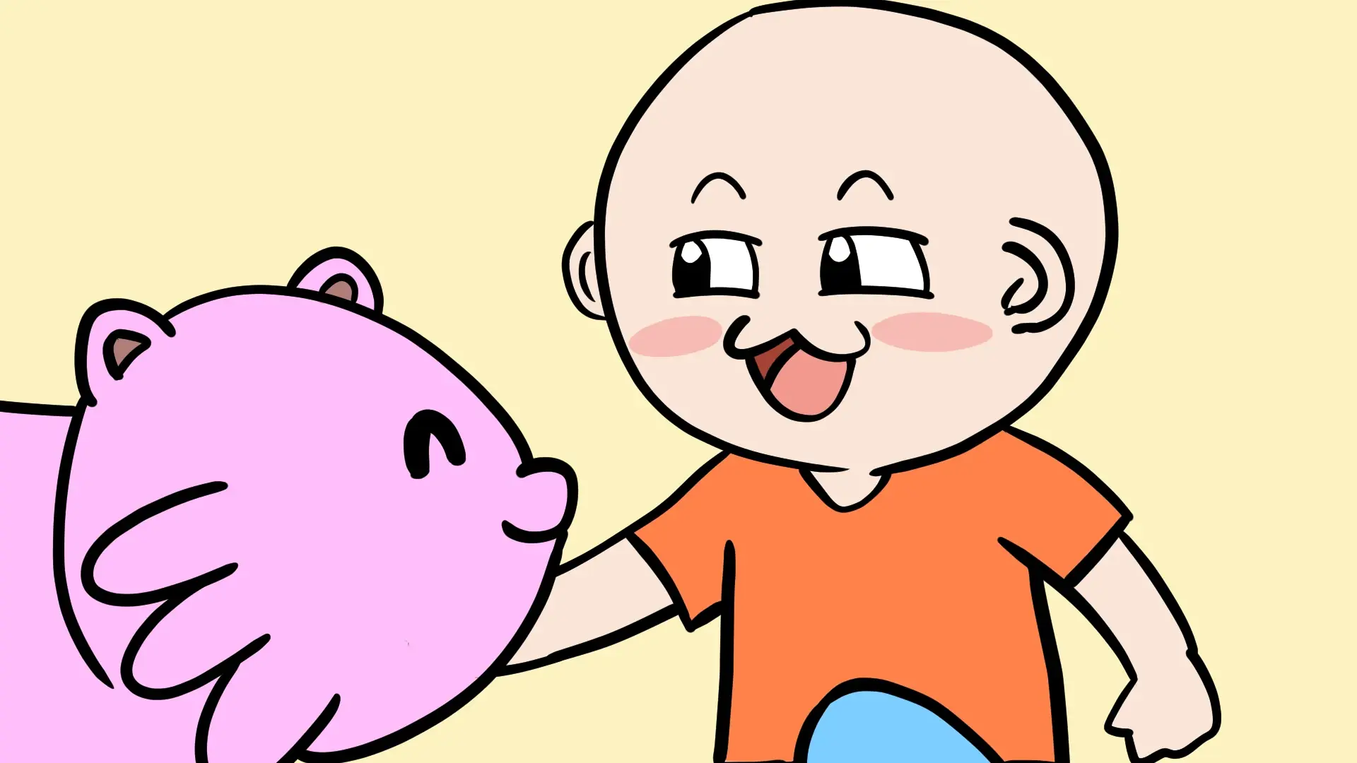 我に戻る飼い主