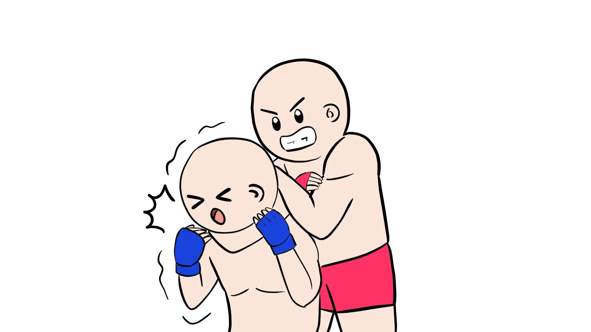 締め技