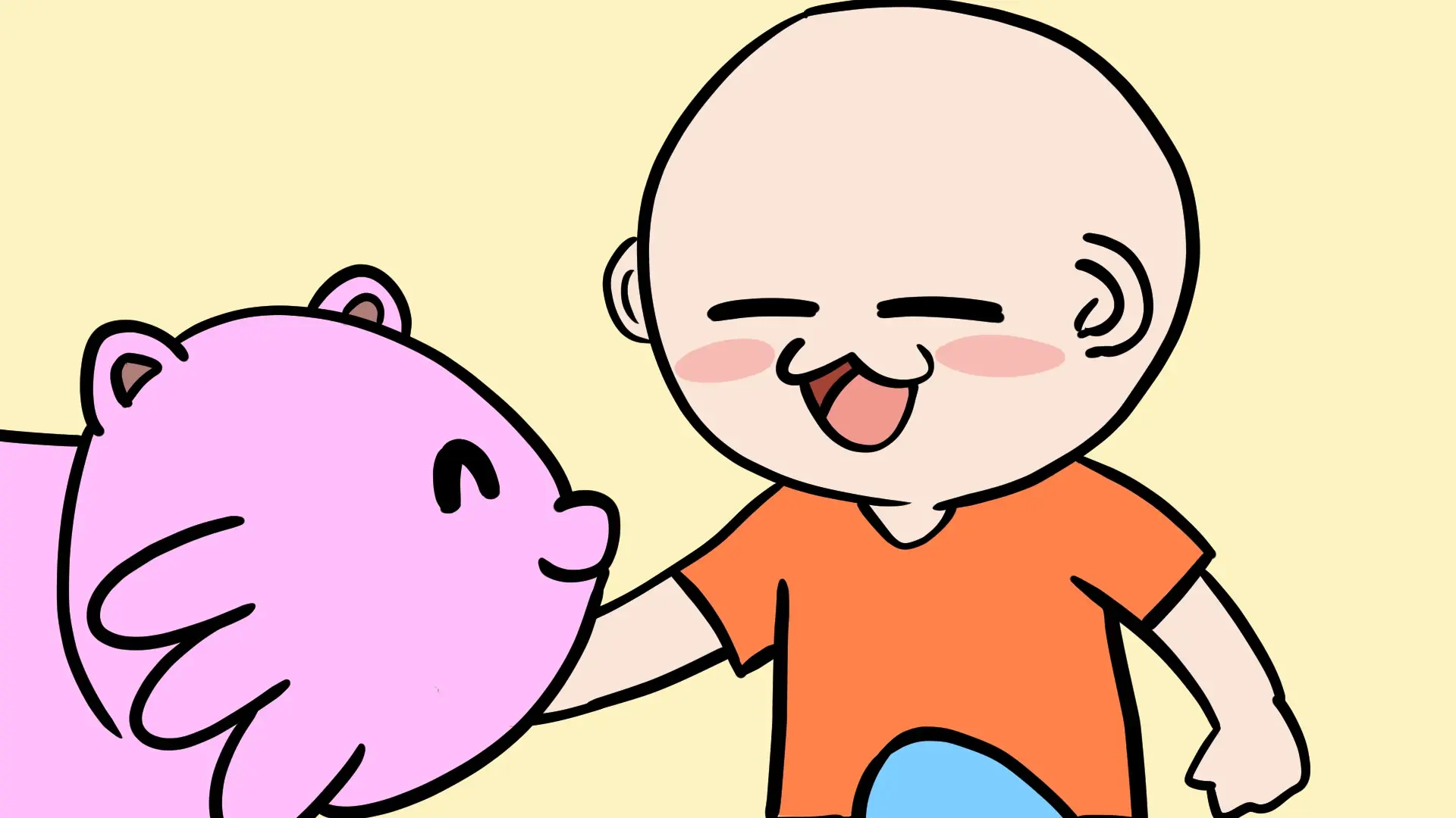 うっとり飼い主